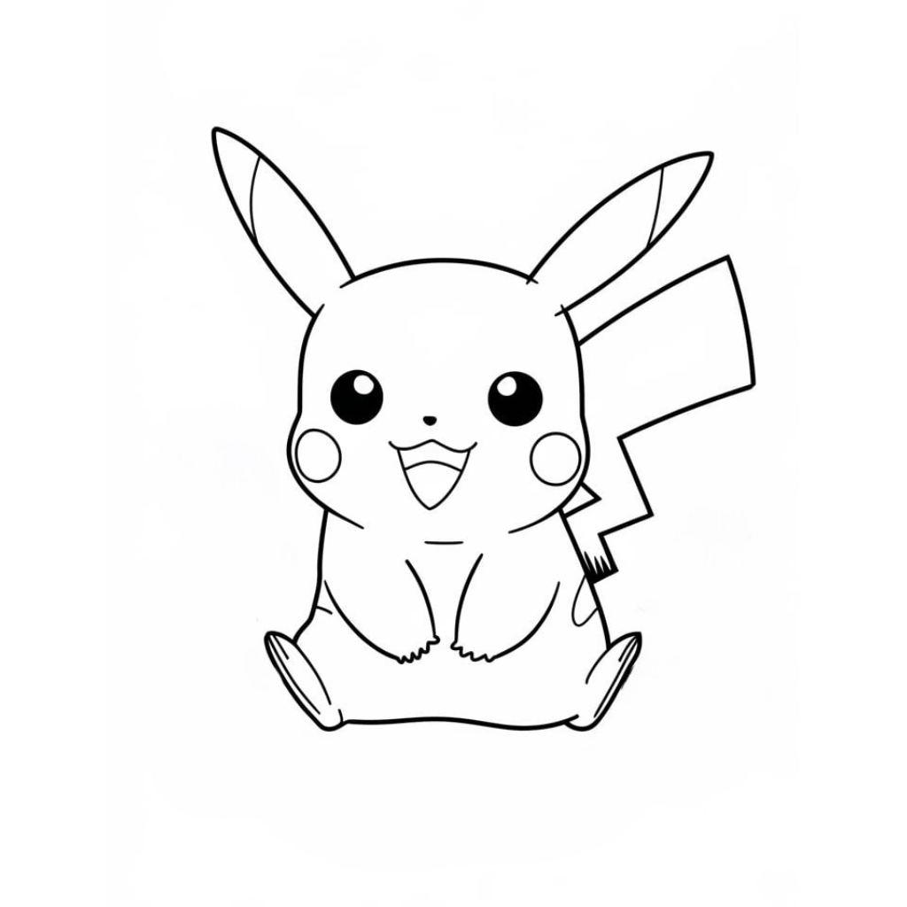 foto de pokémon para colorir