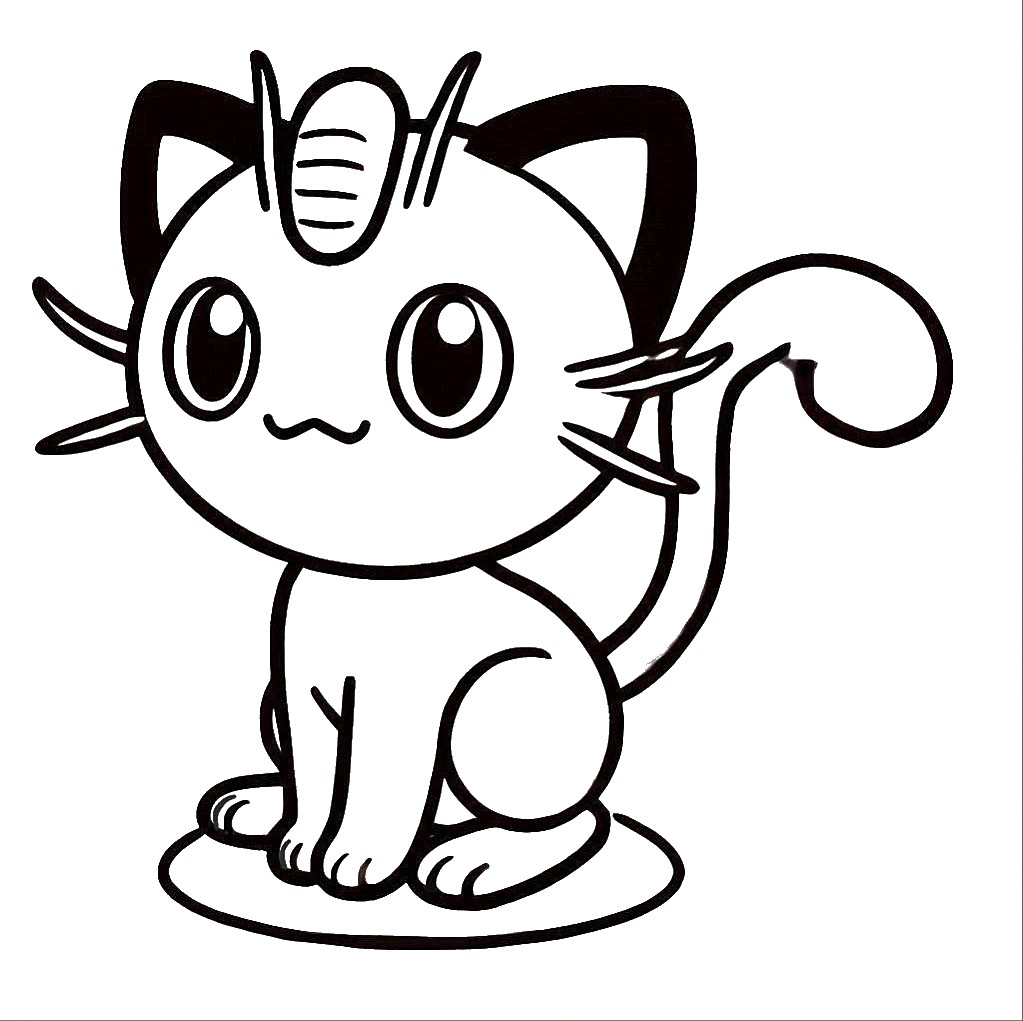 desenho de pokémon para colorir