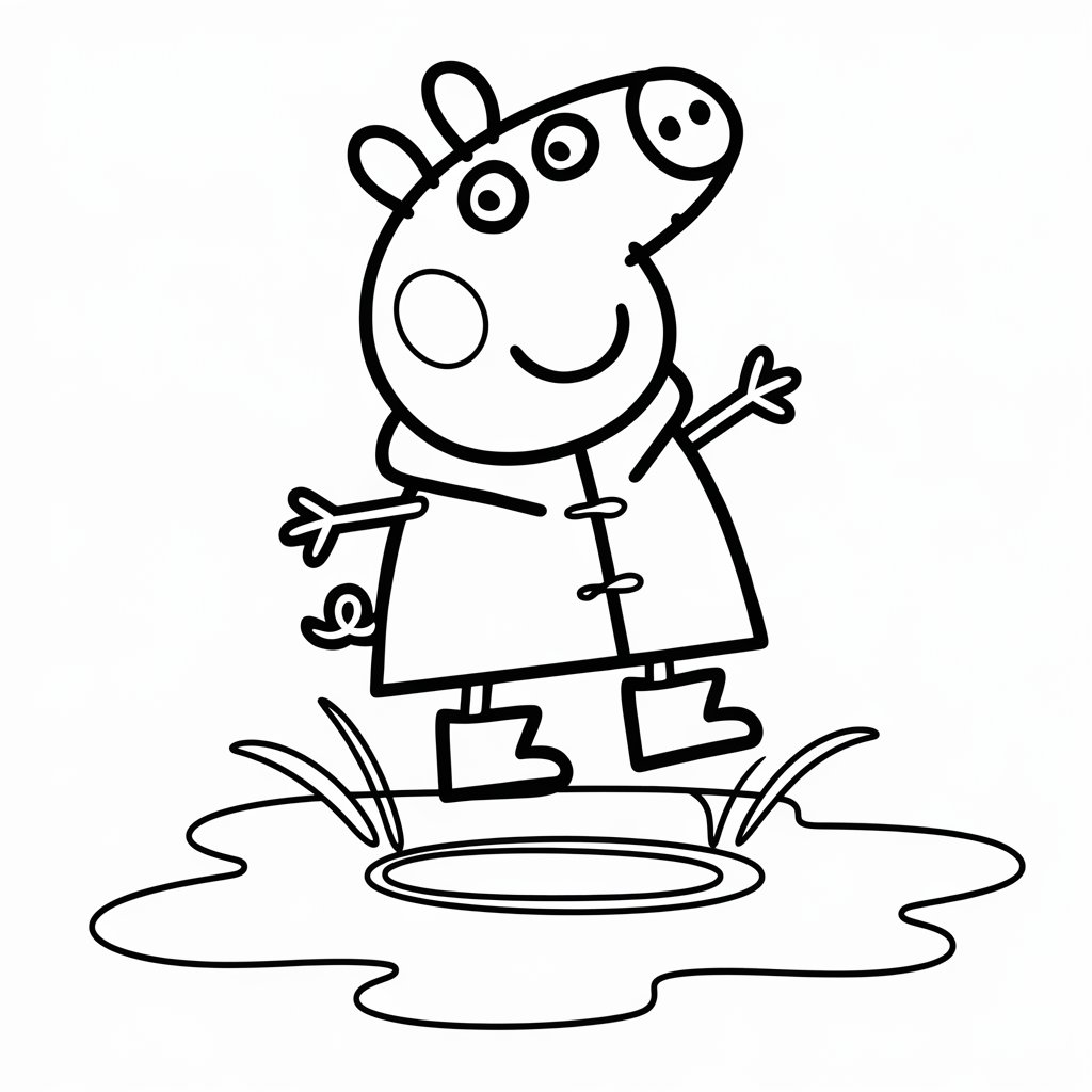 desenhos para colorir peppa pig para imprimir