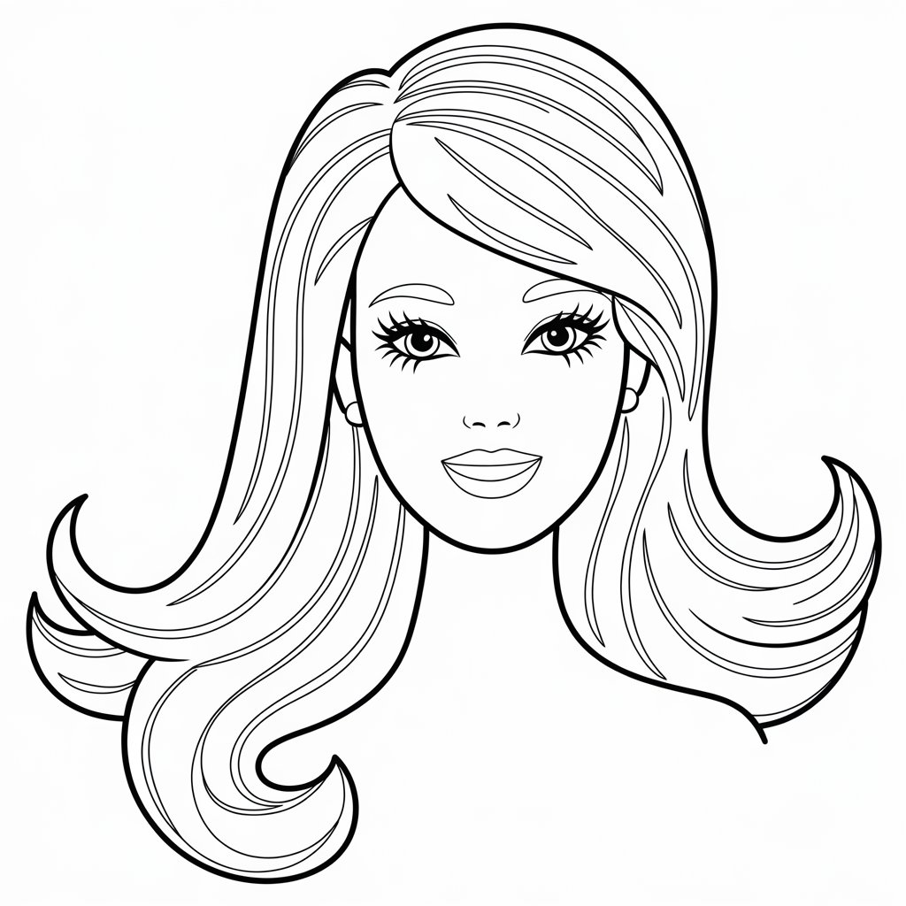 desenhos para colorir da barbie princesa