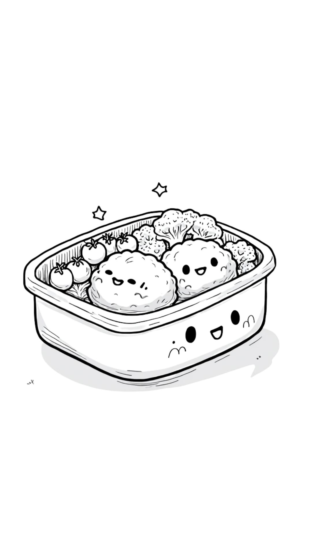 desenhos fofos para colorir kawaii