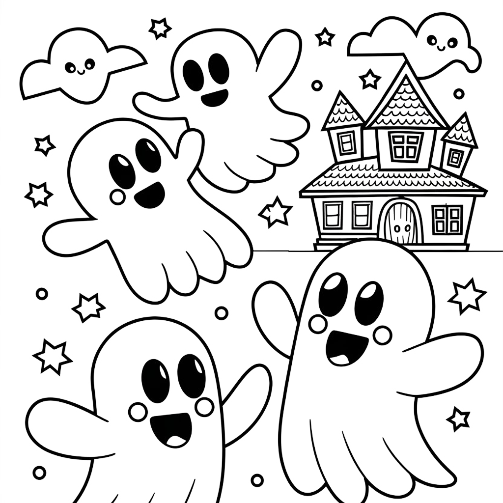 desenhos do halloween para colorir