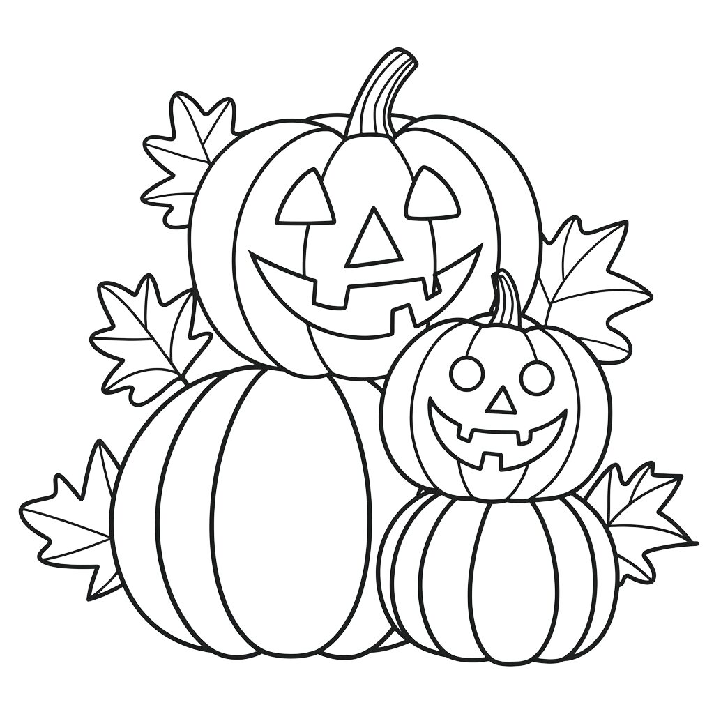 desenho outono para colorir