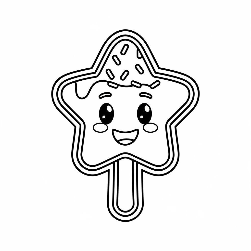 desenho de sorvetes para colorir