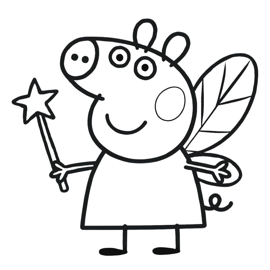 desenhos para colorir da peppa pig para imprimir