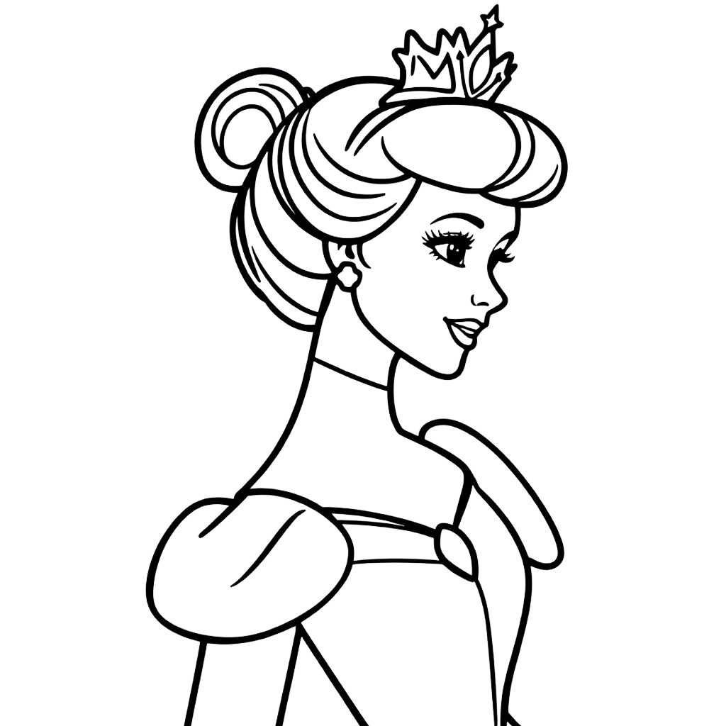 desenhos para colorir princesas