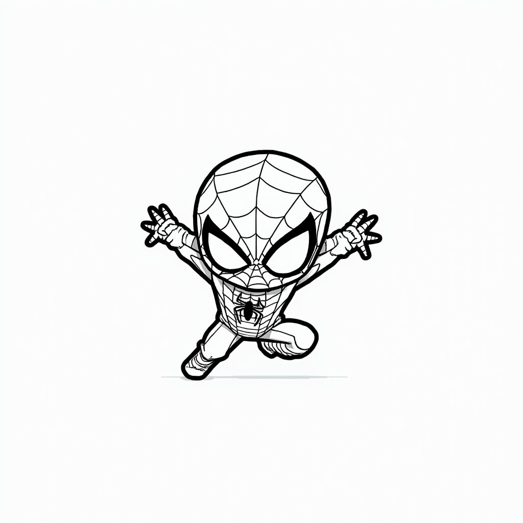 homem aranha desenhos para colorir