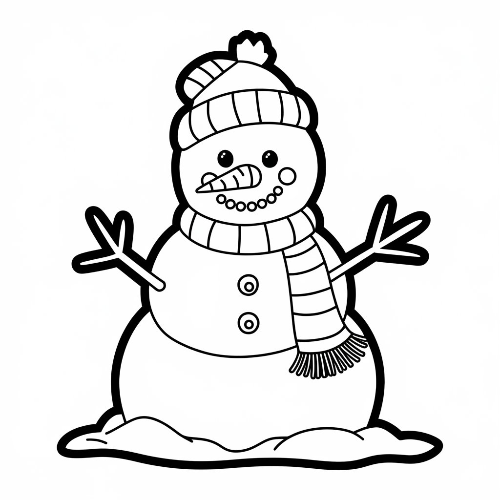 inverno desenho para colorir