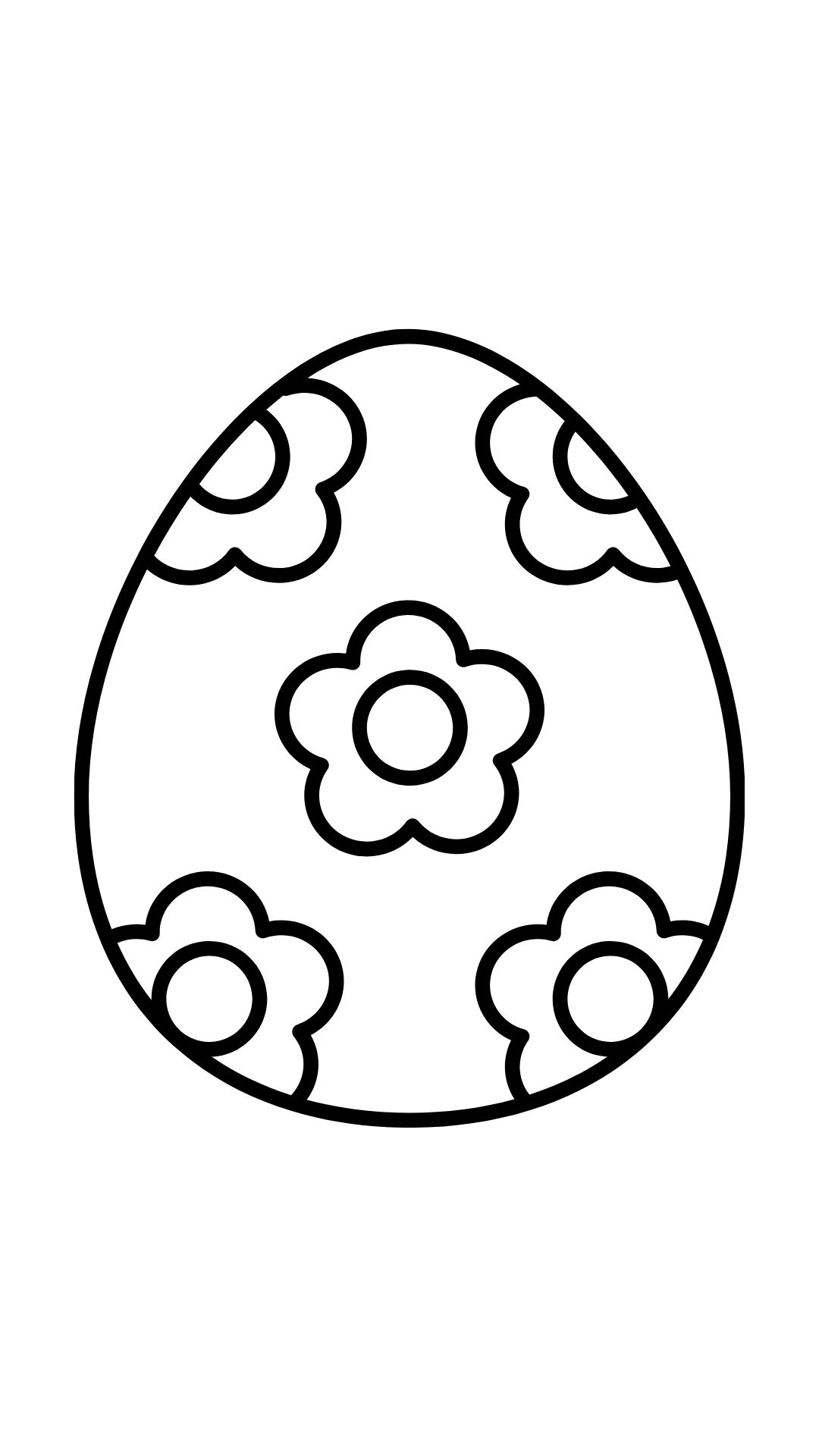 ovo de páscoa desenho colorido