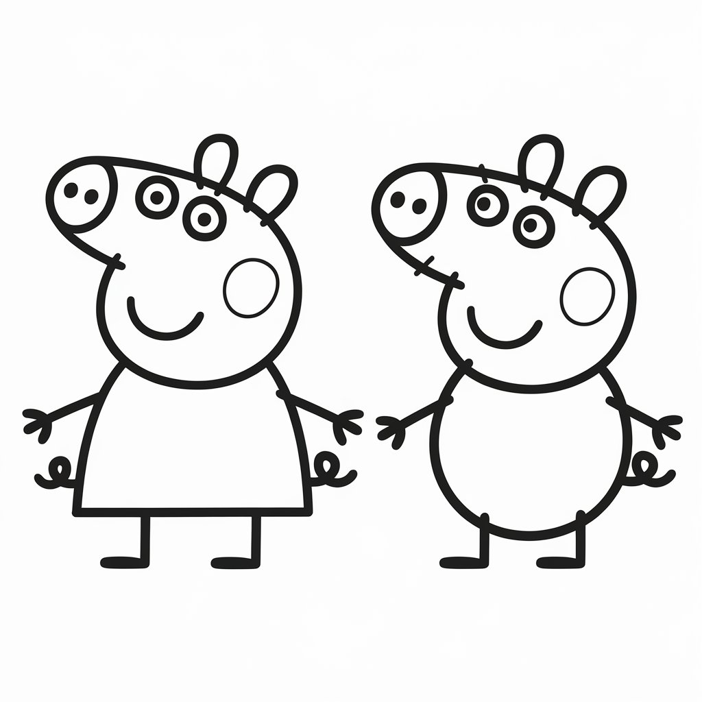 desenho da peppa pig para colorir