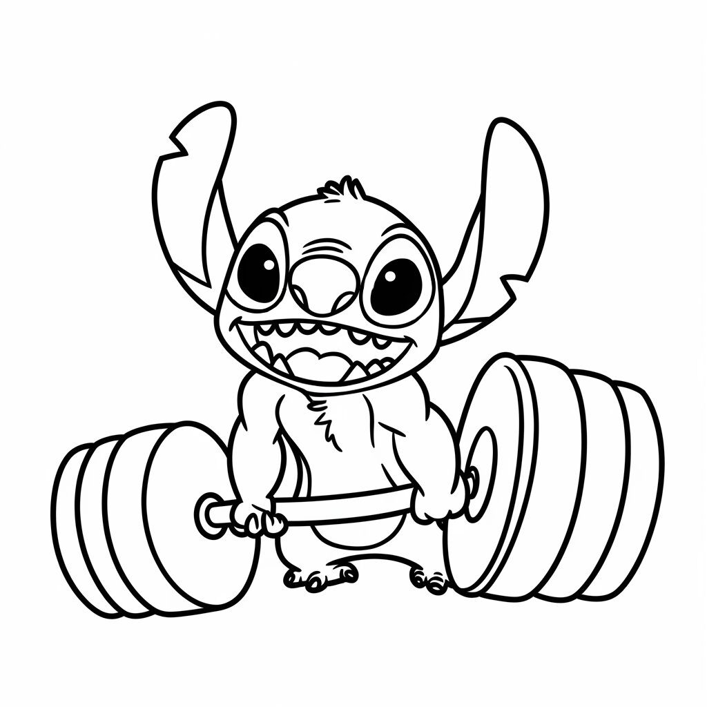 desenhos para colorir do stitch