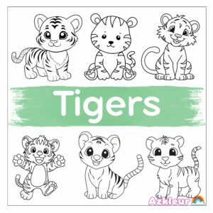 Tigre Para Colorir
