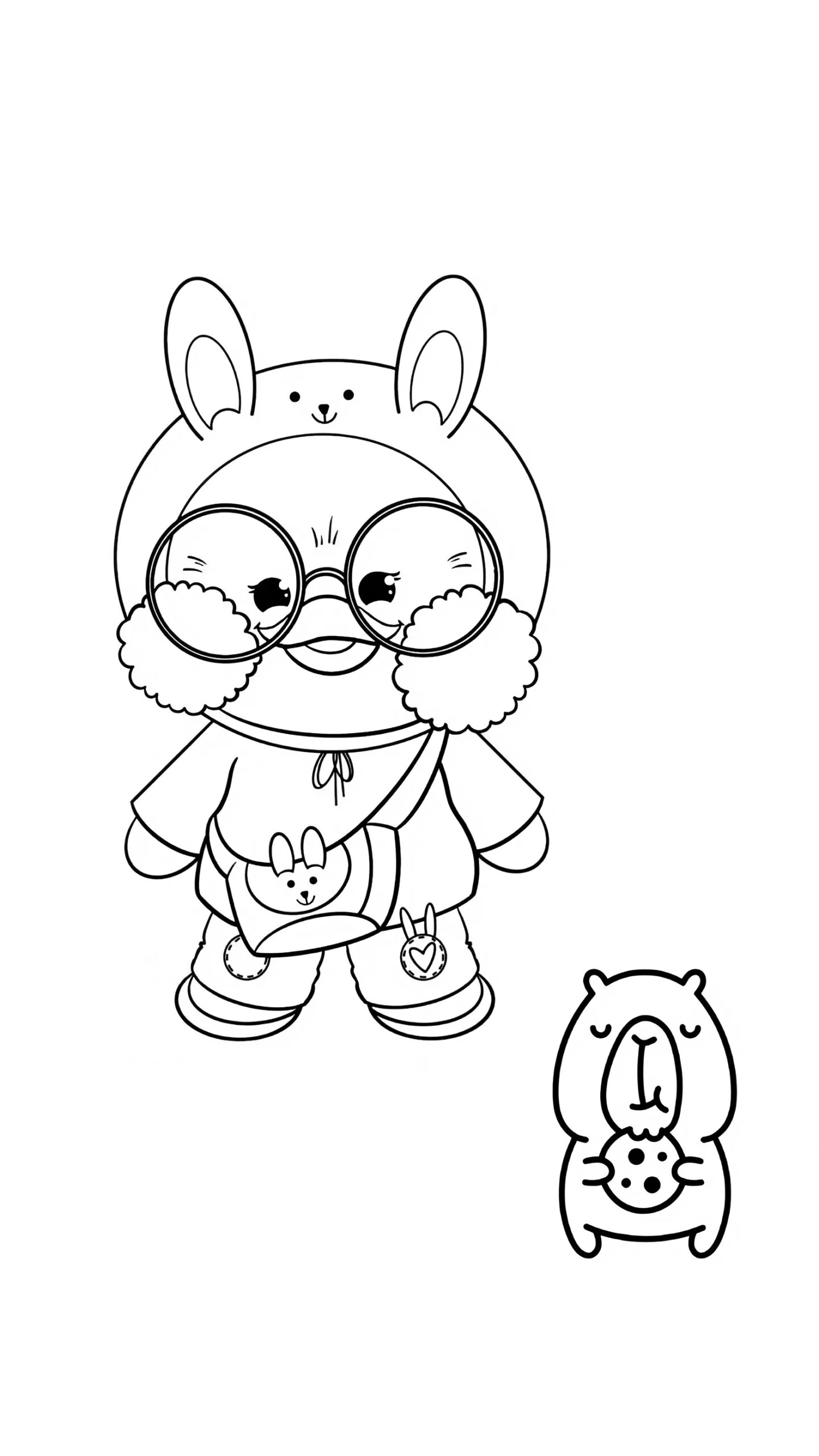 paper duck skin care colorido