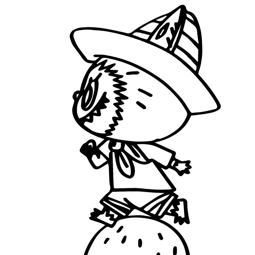 Desenho Labubu para Colorir