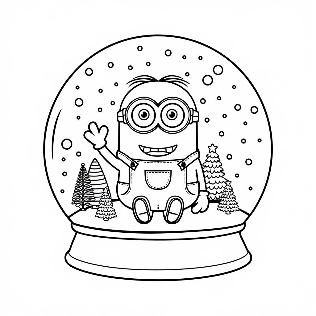 coloring sheets of minions
