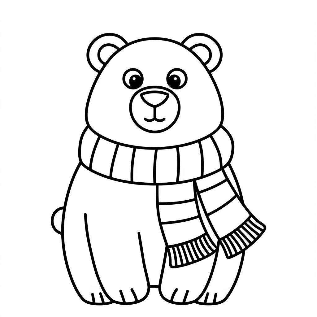 desenhos de urso para colorir