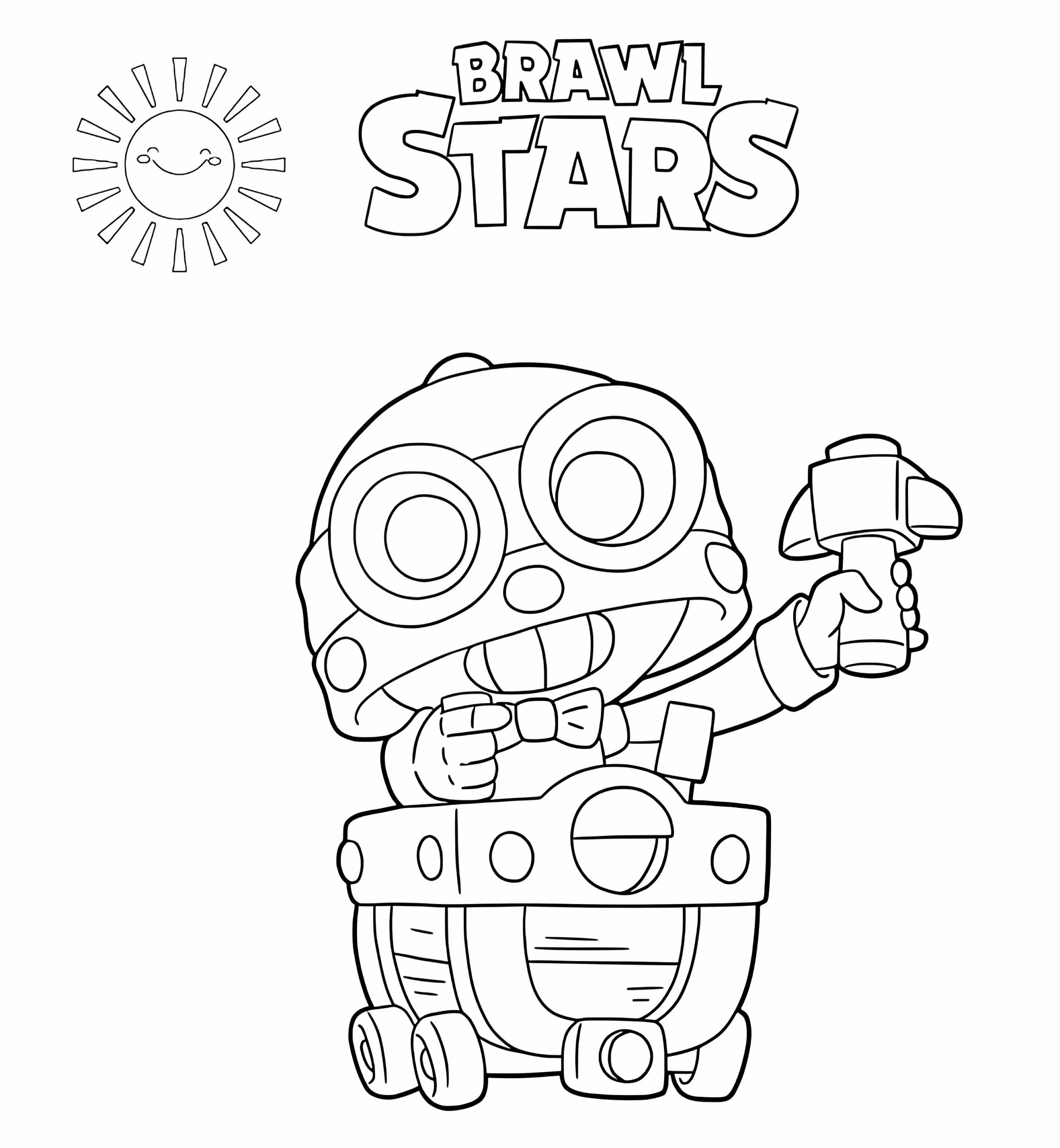 brawl stars para colorir corvo