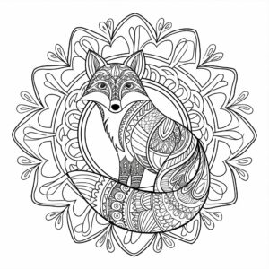 desenhos para colorir mandalas de animais