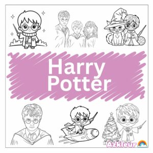 Harry Potter para Colorir