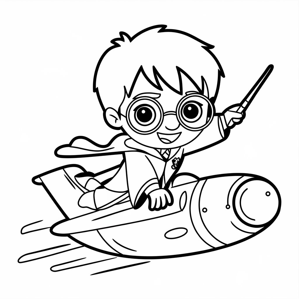 desenhos do harry potter para colorir