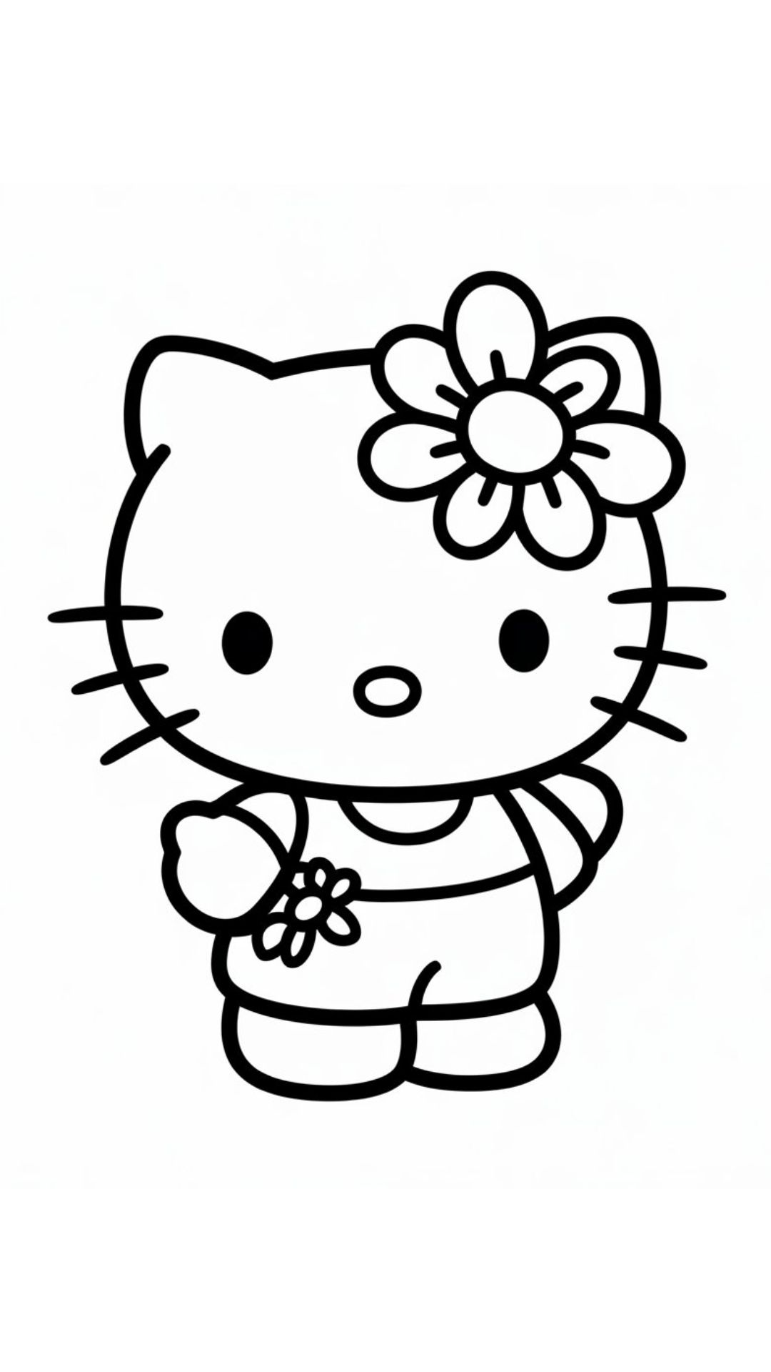 desenhos para imprimir e colorir da hello kitty