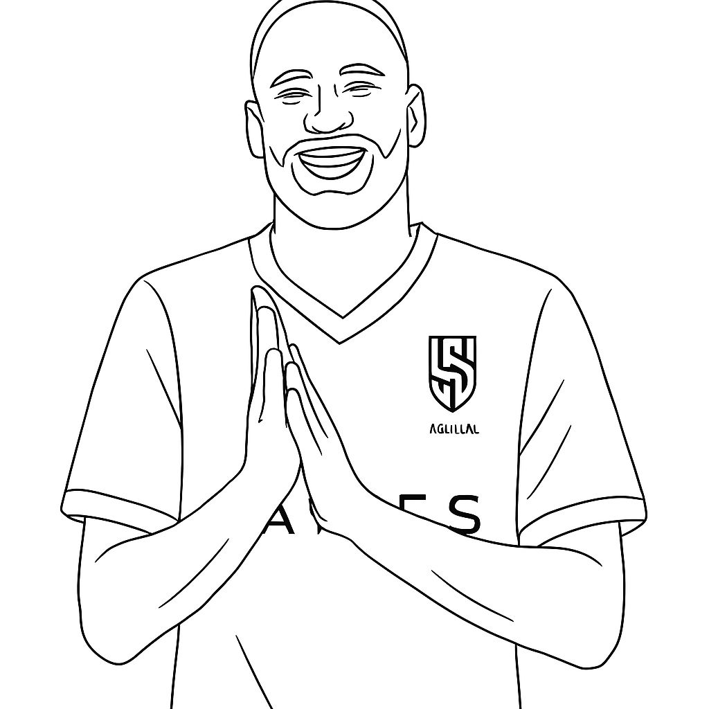 desenhos para colorir do neymar