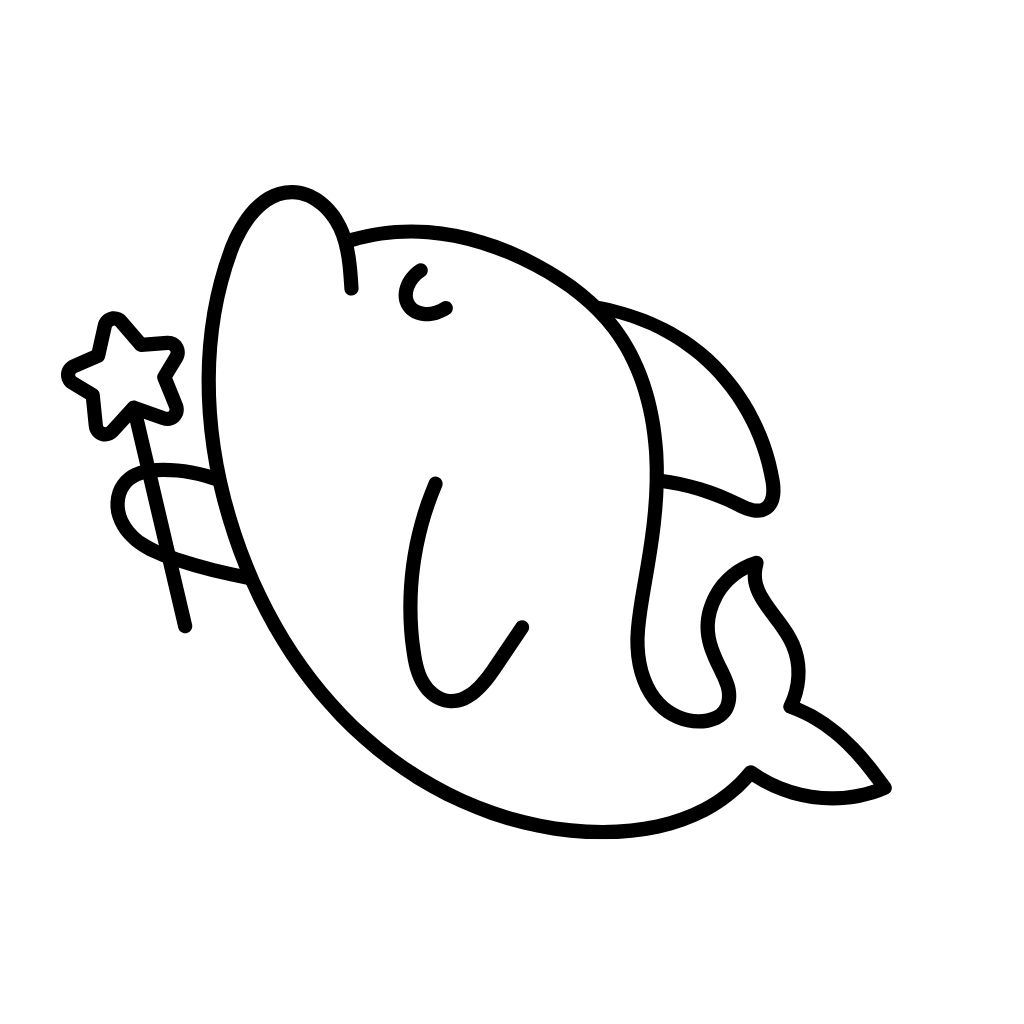 golfinho para colorir e imprimir