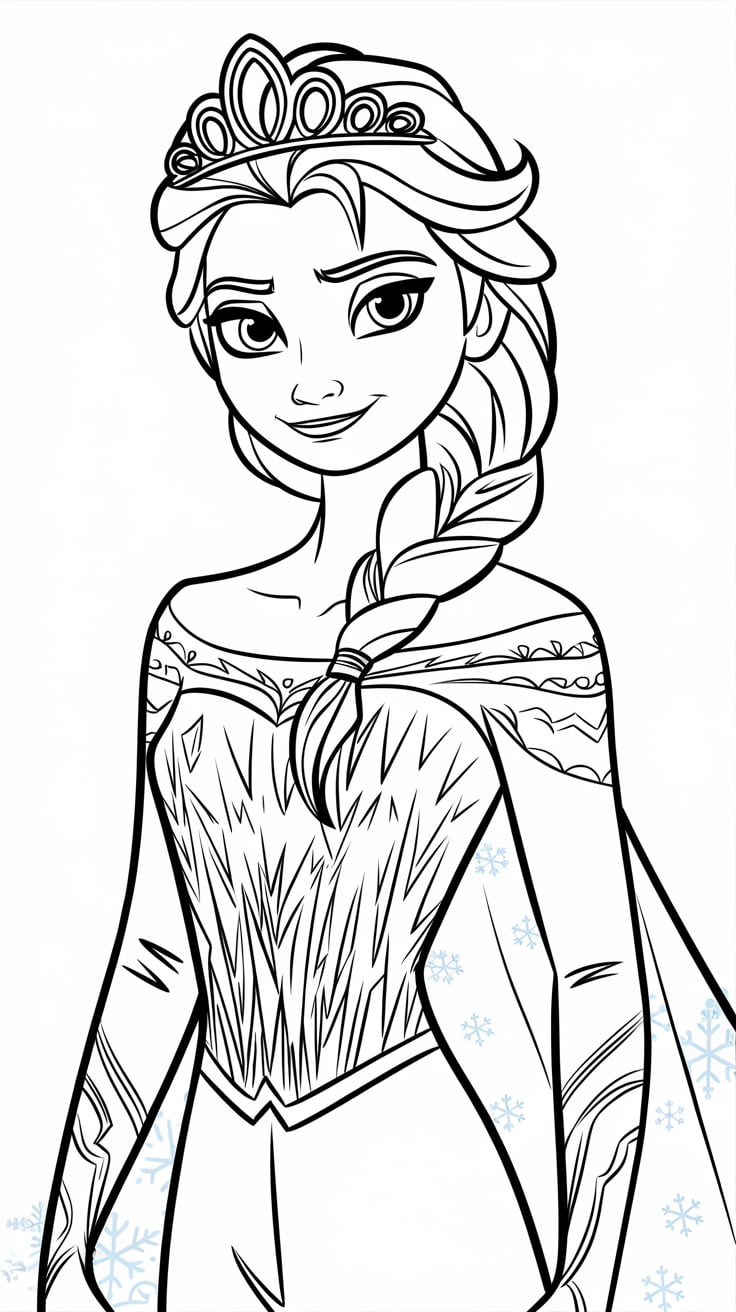 desenhos colorir frozen
