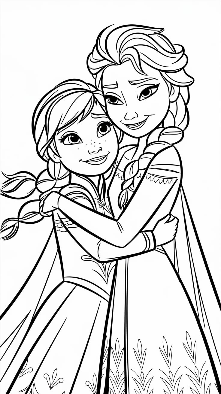 desenhos da frozen para colorir