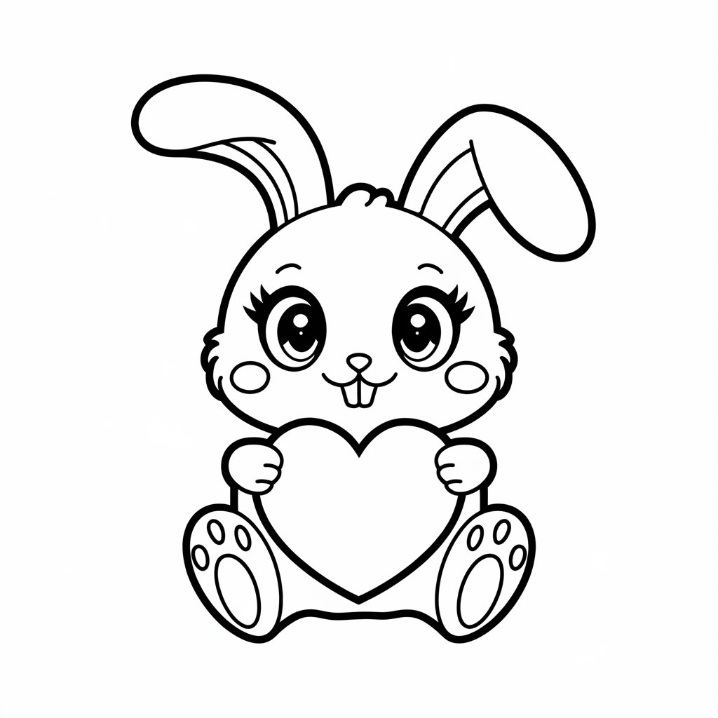 coração para colorir e imprimir