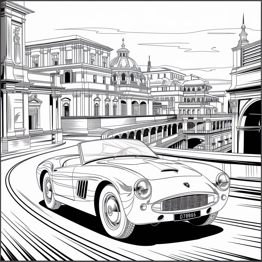 lamborghini para colorir e imprimir