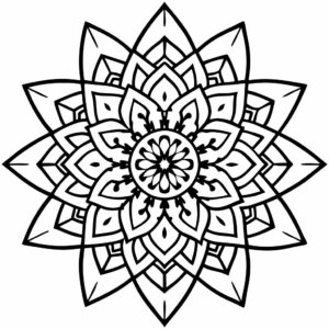 mandalas de animais para colorir