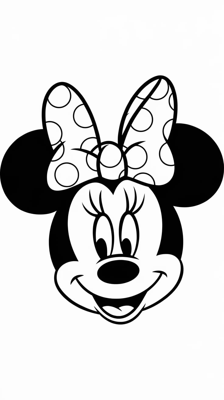 desenhos para colorir da minnie e do mickey