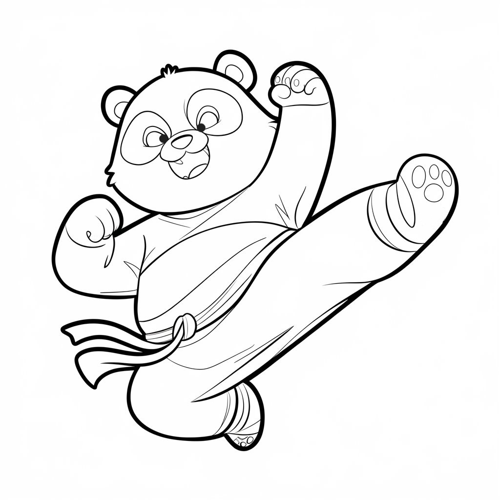 desenhos para colorir de pandas
