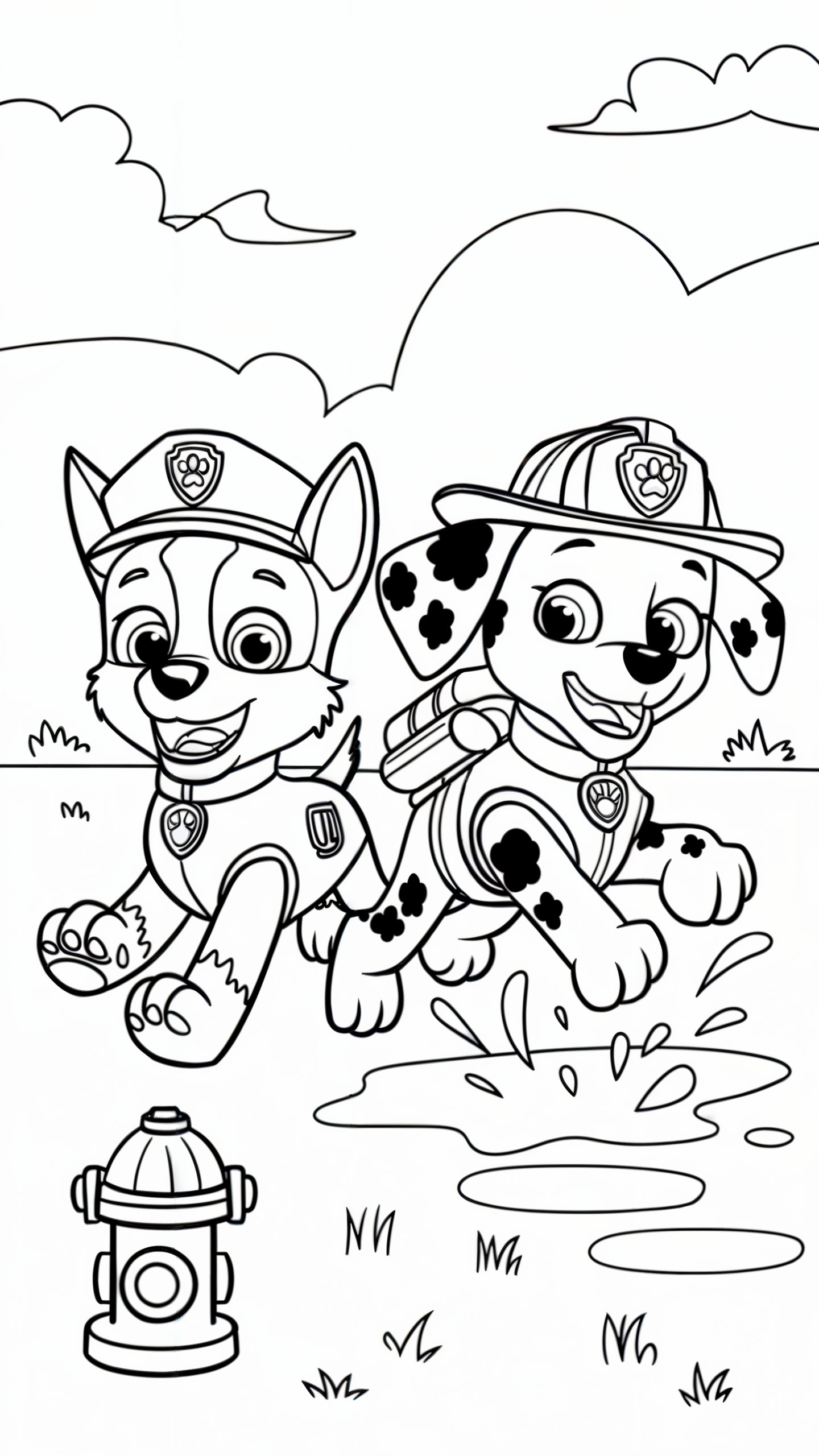 desenho para colorir patrulha canina pdf