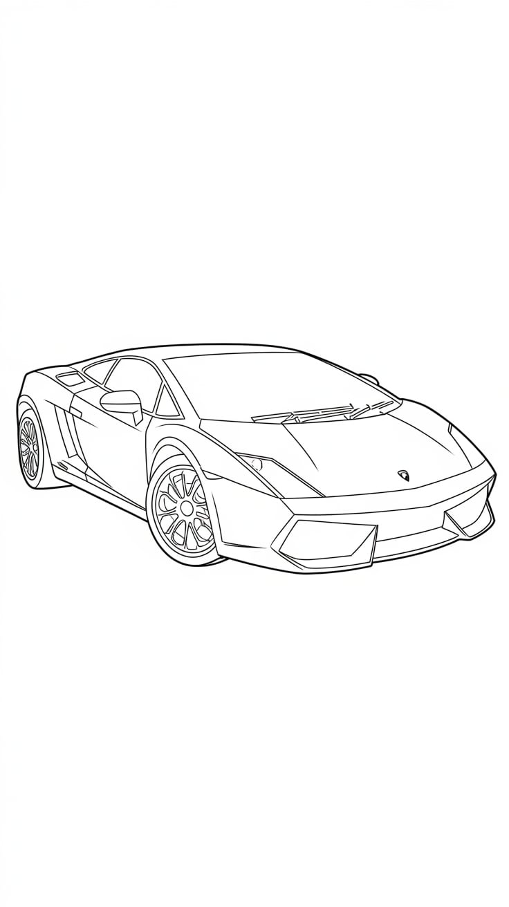 lamborghini urus para colorir