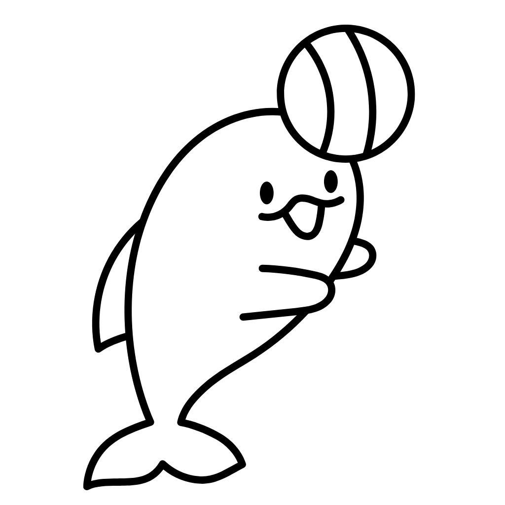 desenho para colorir golfinho