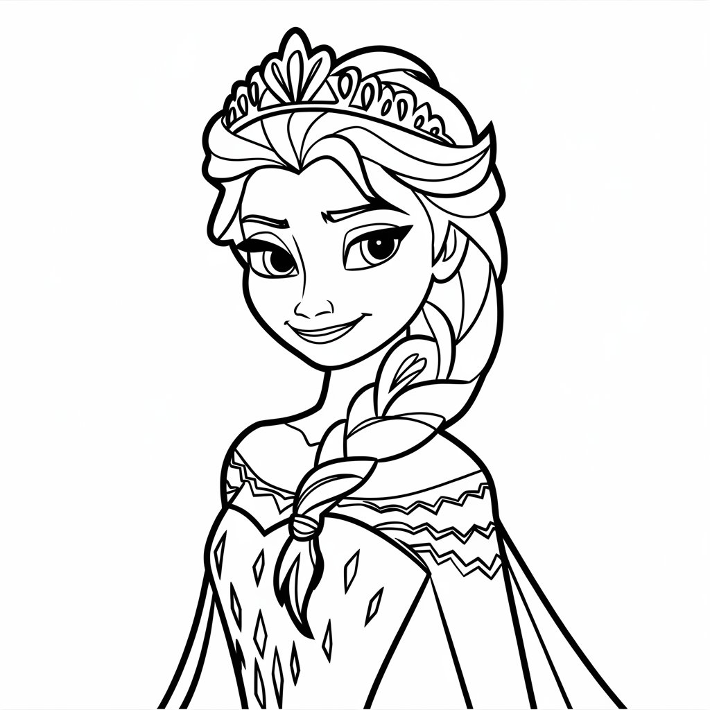 desenhos para colorir frozen