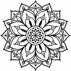 mandalas para colorir pdf