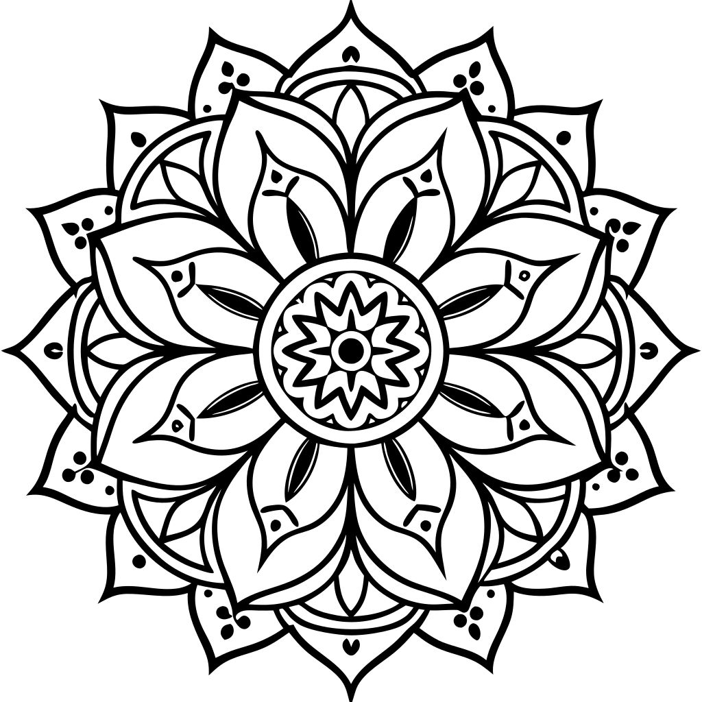 mandalas para colorir pdf