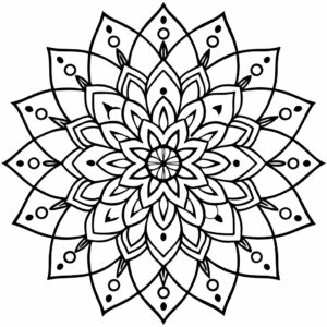 desenhos para colorir mandalas