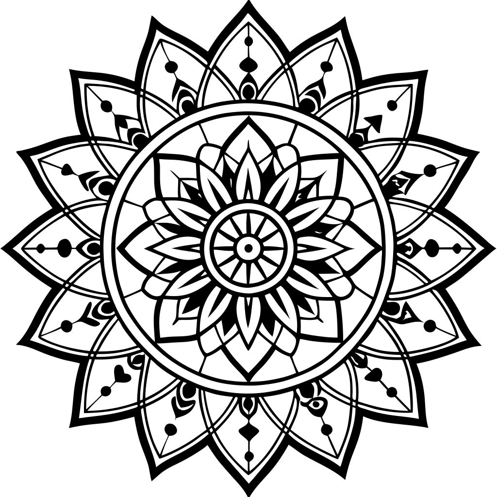 desenhos para colorir mandala