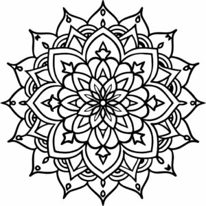 mandalas para colorir e imprimir