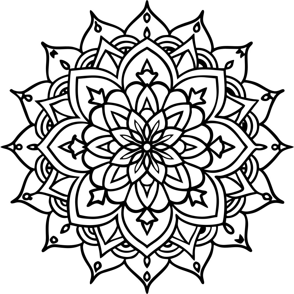 mandalas para colorir e imprimir