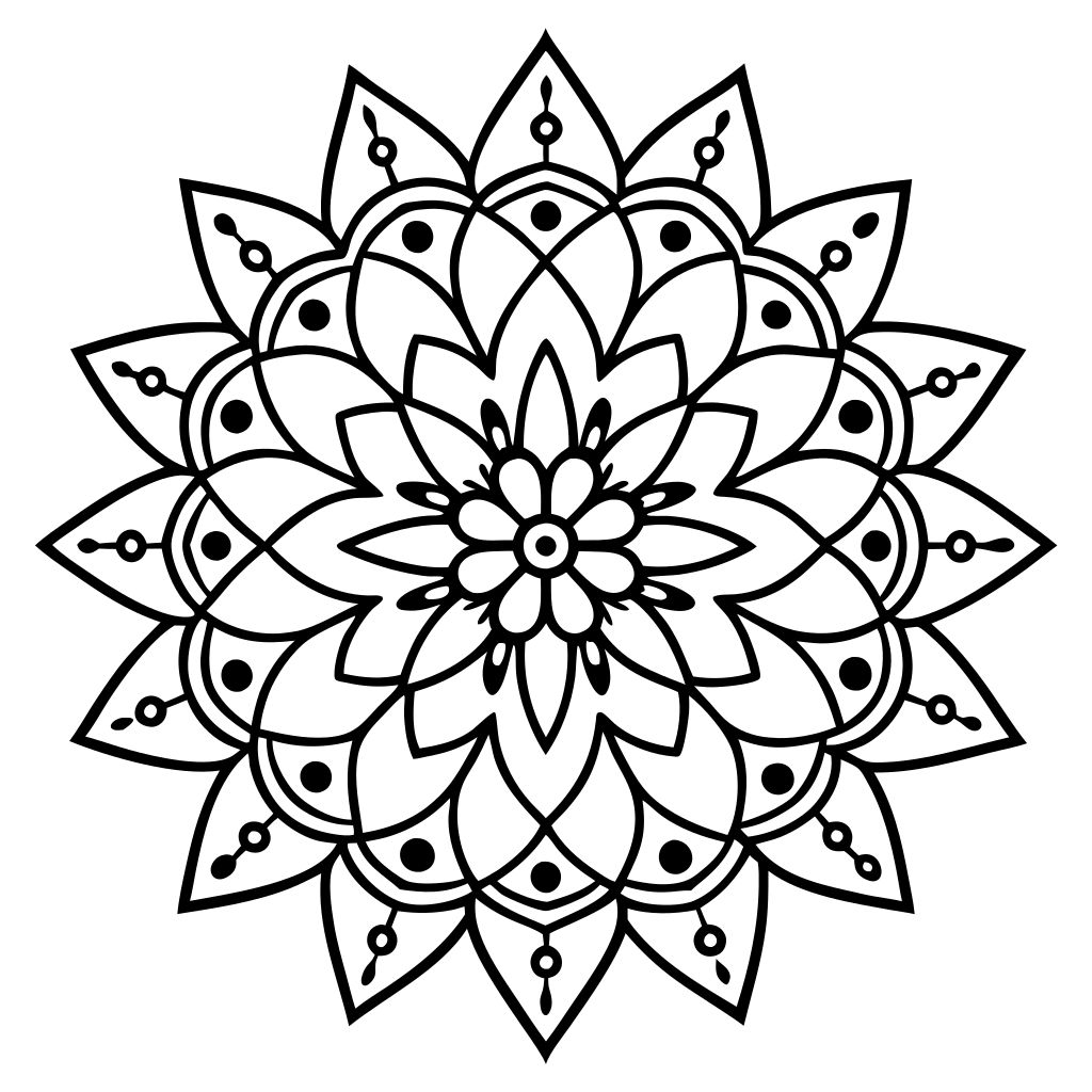 mandalas para colorir