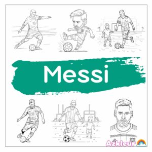 Messi para Colorir