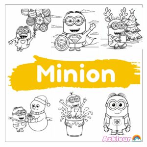 Minions para colorir