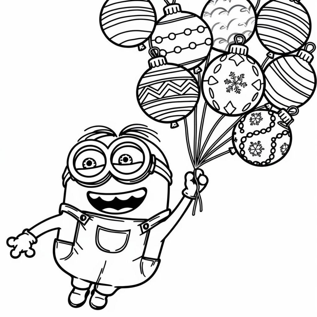 desenho do minions para colorir