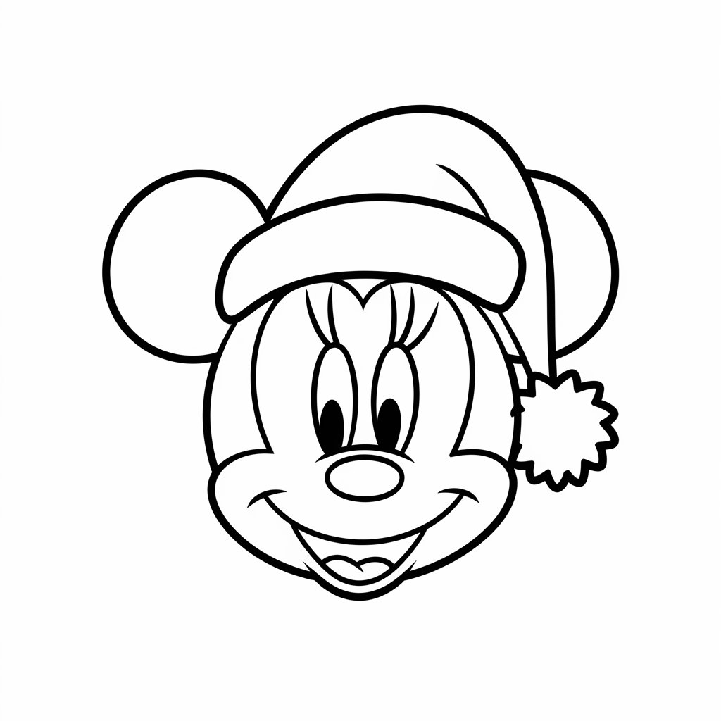 minnie colorir