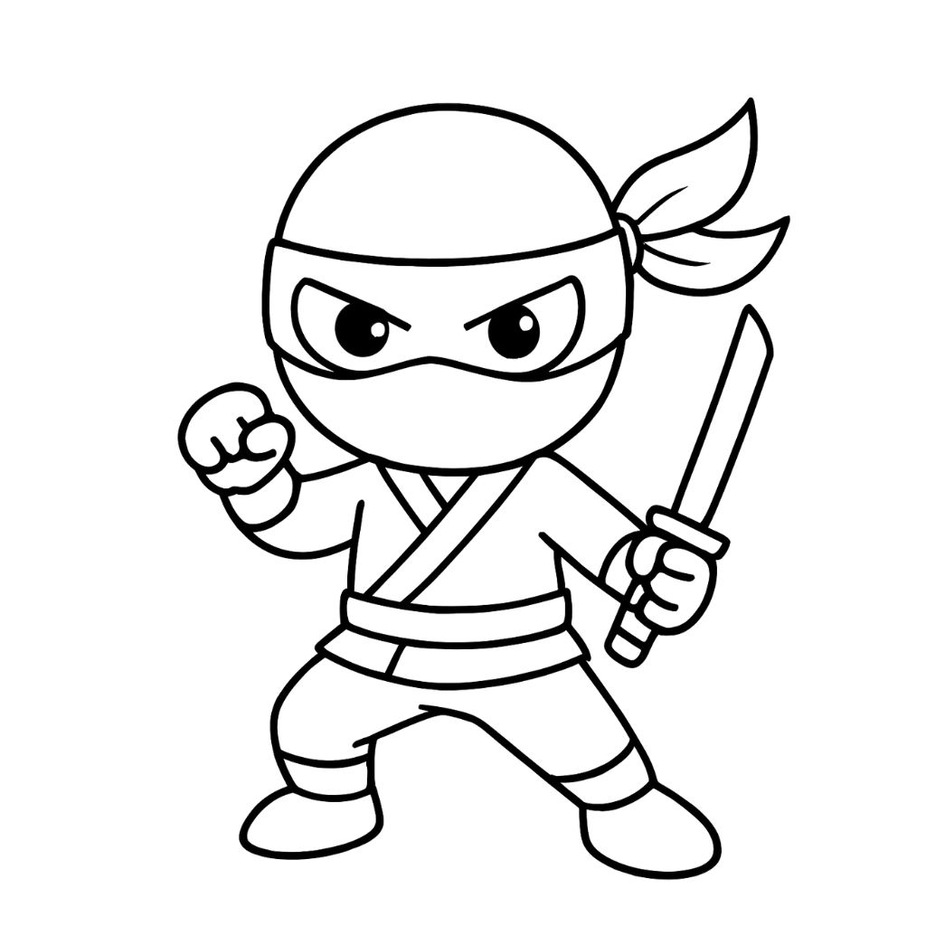 tartaruga ninja colorir